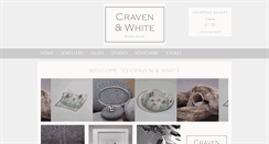 Desktop Screenshot of cravenandwhite.com